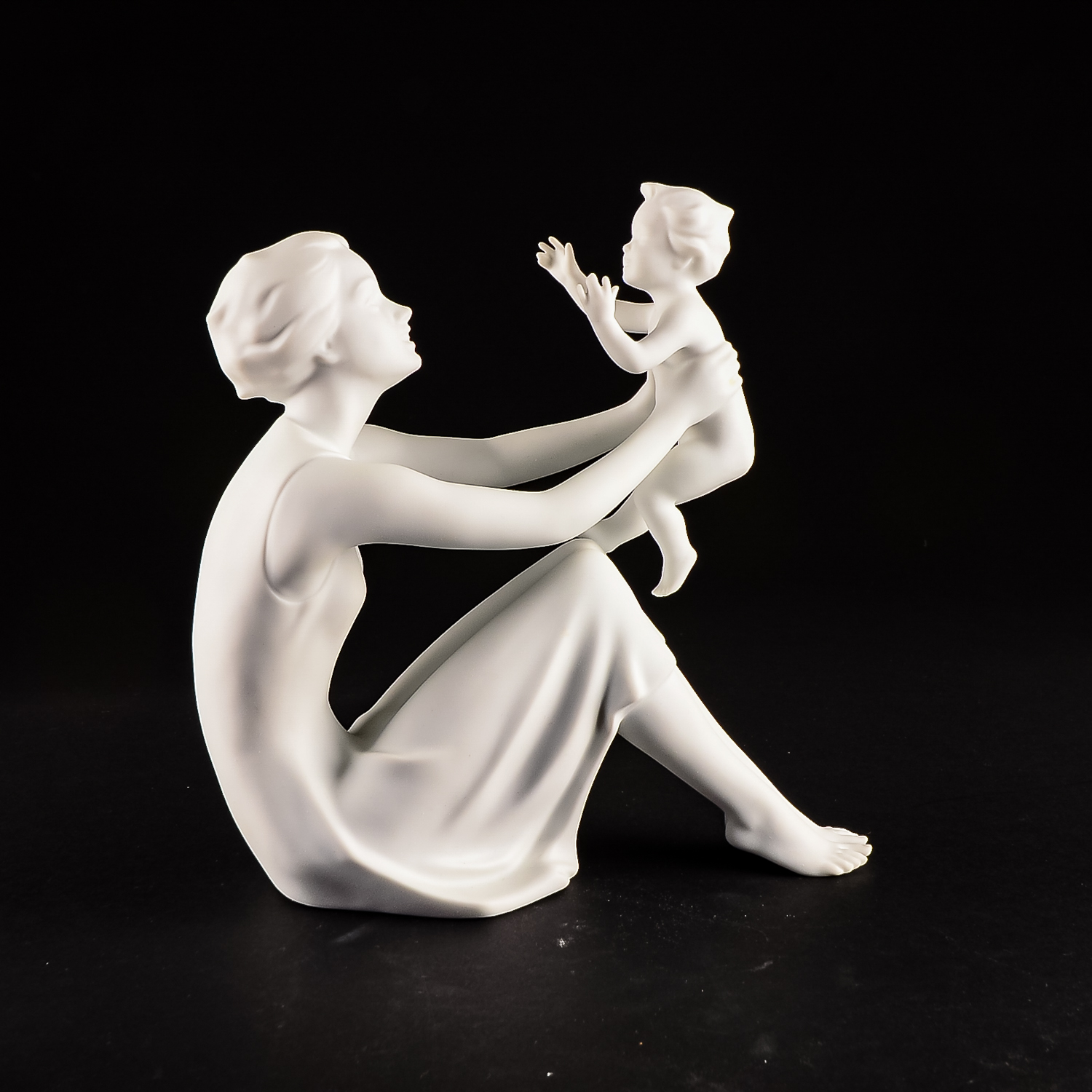 Kaiser Porcelain Figurine of Mother and Child No. 398