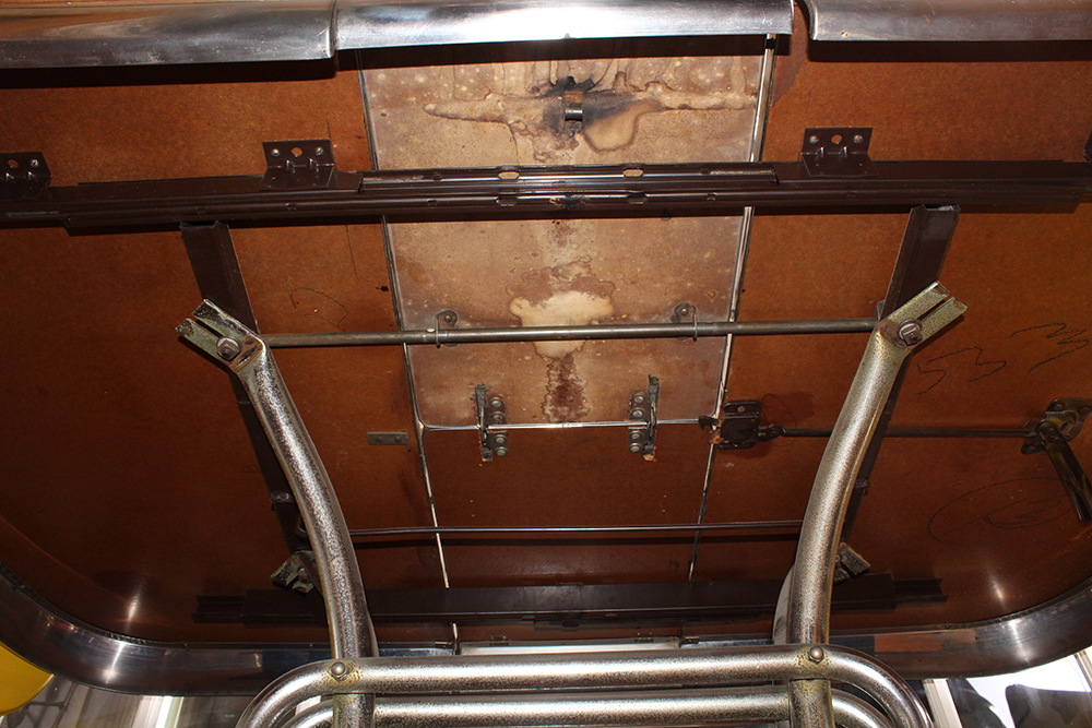 Retro 1950s Era Yellow Formica and Chrome Dining Table with Chairs