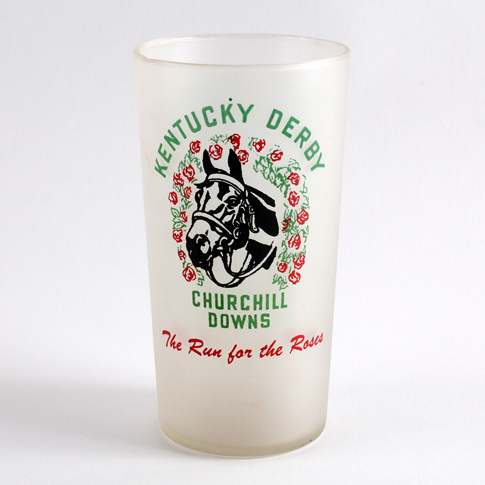 1953 Kentucky Derby Run for the Roses Glass