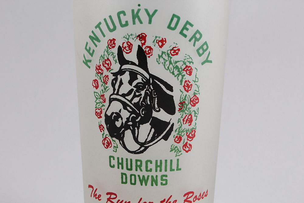1953 Kentucky Derby Run for the Roses Glass