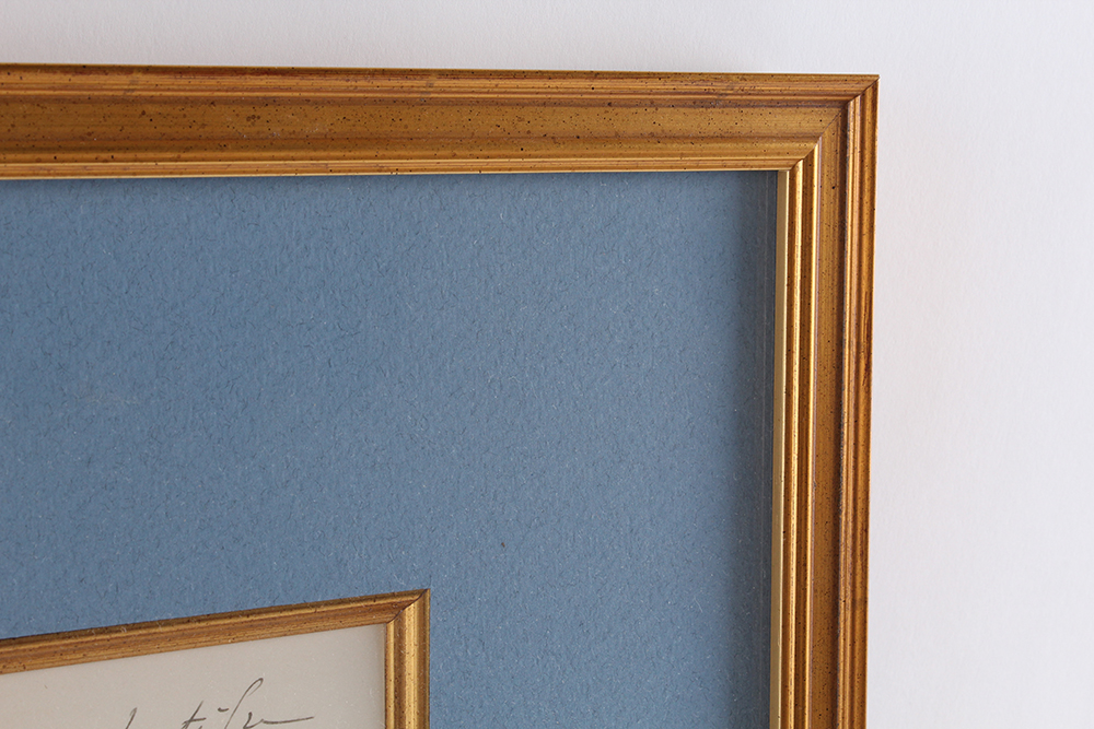 Henri Matisse Hand Signed Thank You Card