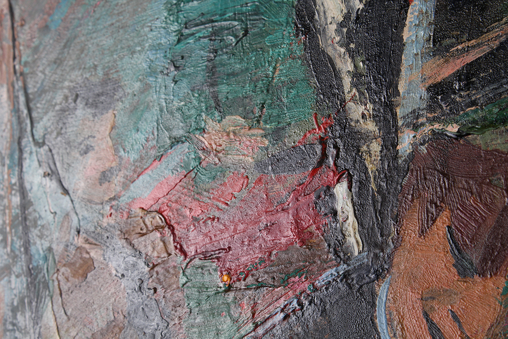 Scamanda Gerard Original Painting Titled "Portrait of a Sketch Class"