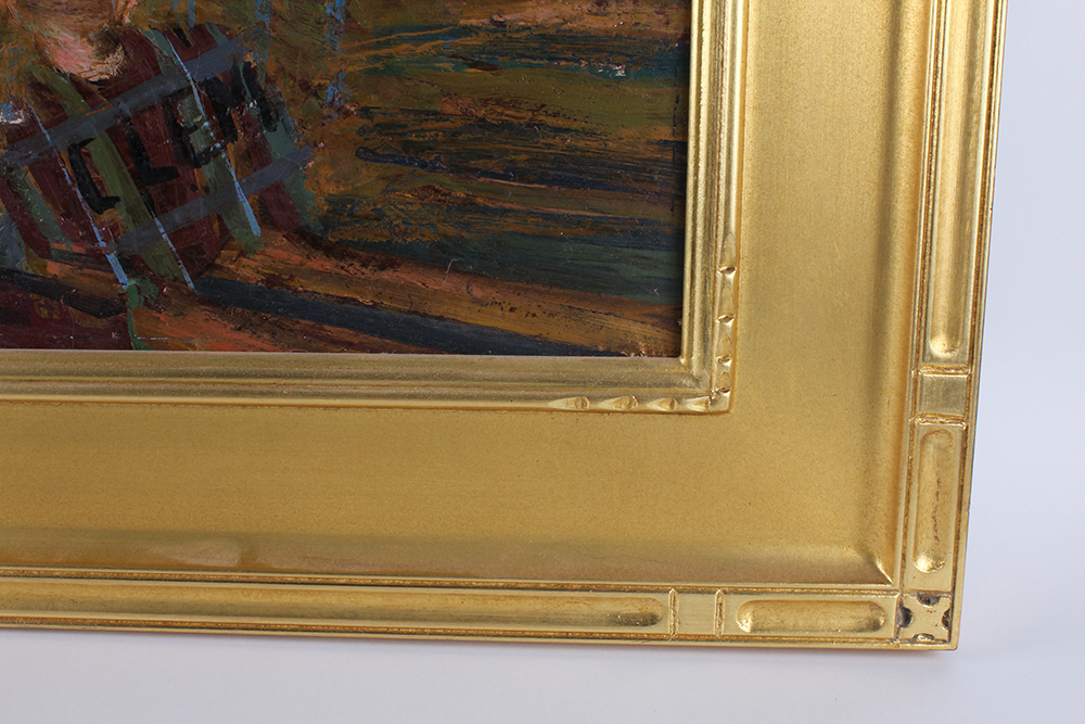 Scamanda Gerard Original Painting Titled "Portrait of a Sketch Class"