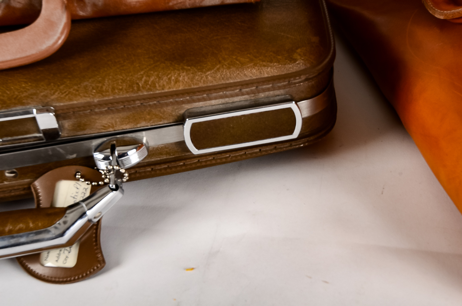 Collection of Vintage Luggage and Cassette Carrying Case