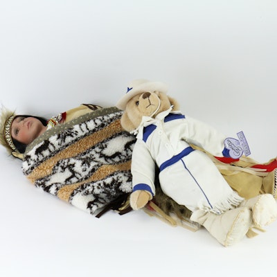 Pair of Western-Themed Dolls Pair of Western-Themed Dolls