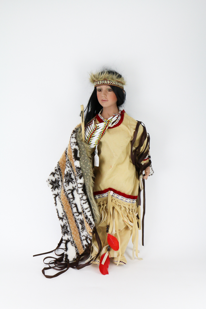 Pair of Western-Themed Dolls