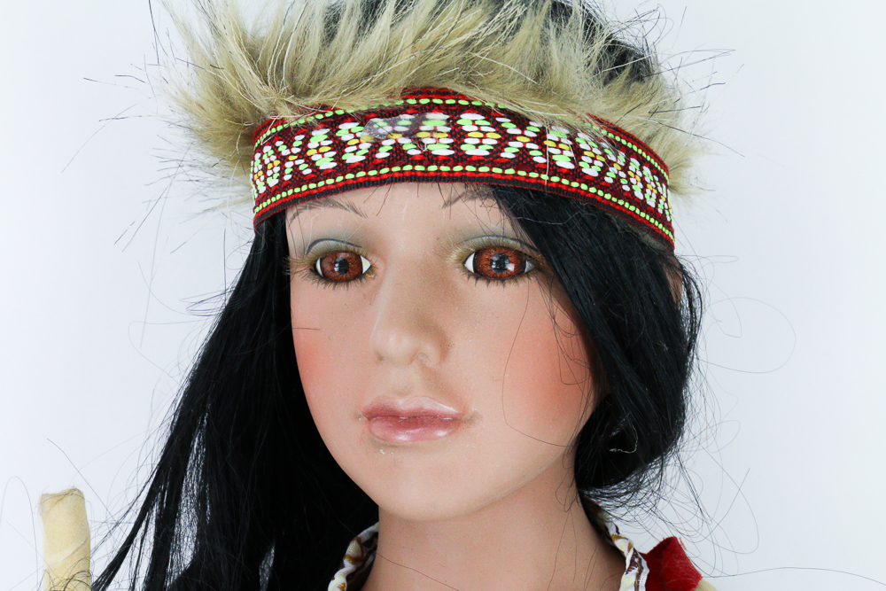 Pair of Western-Themed Dolls