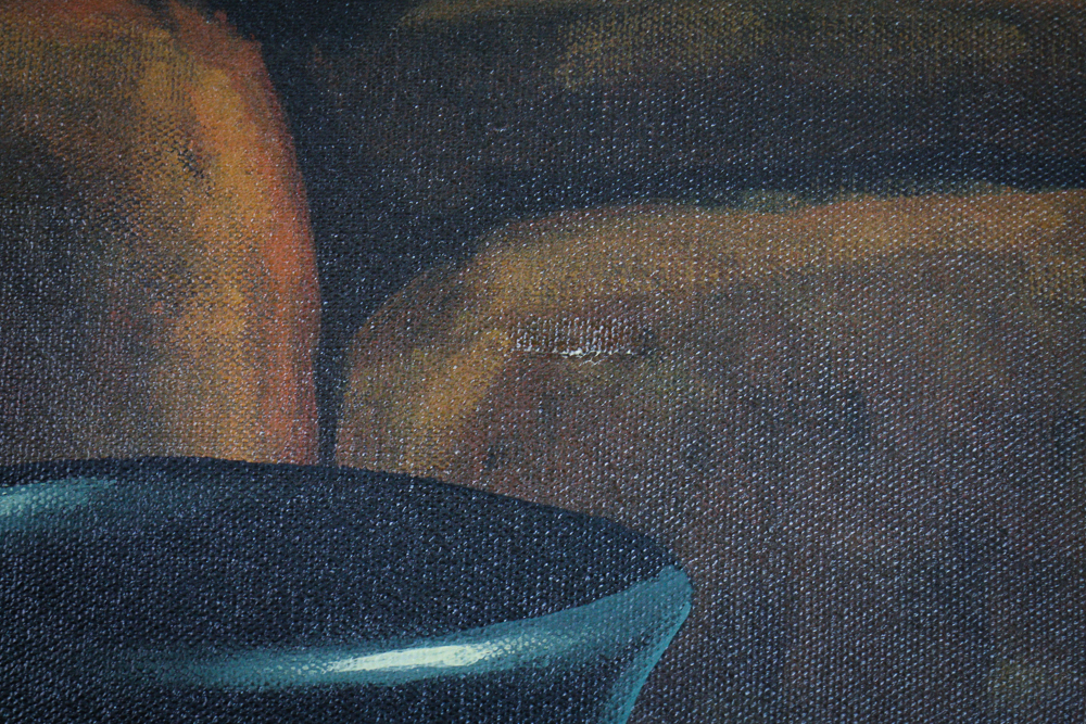 Framed and Signed Oil on Canvas of a Southwstern-Themed Still Life by Peter K Williams