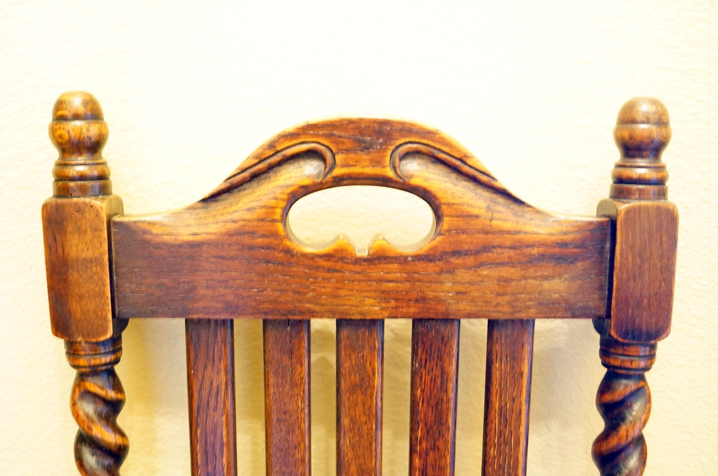 Antique Jacobean Barley Twist Chair