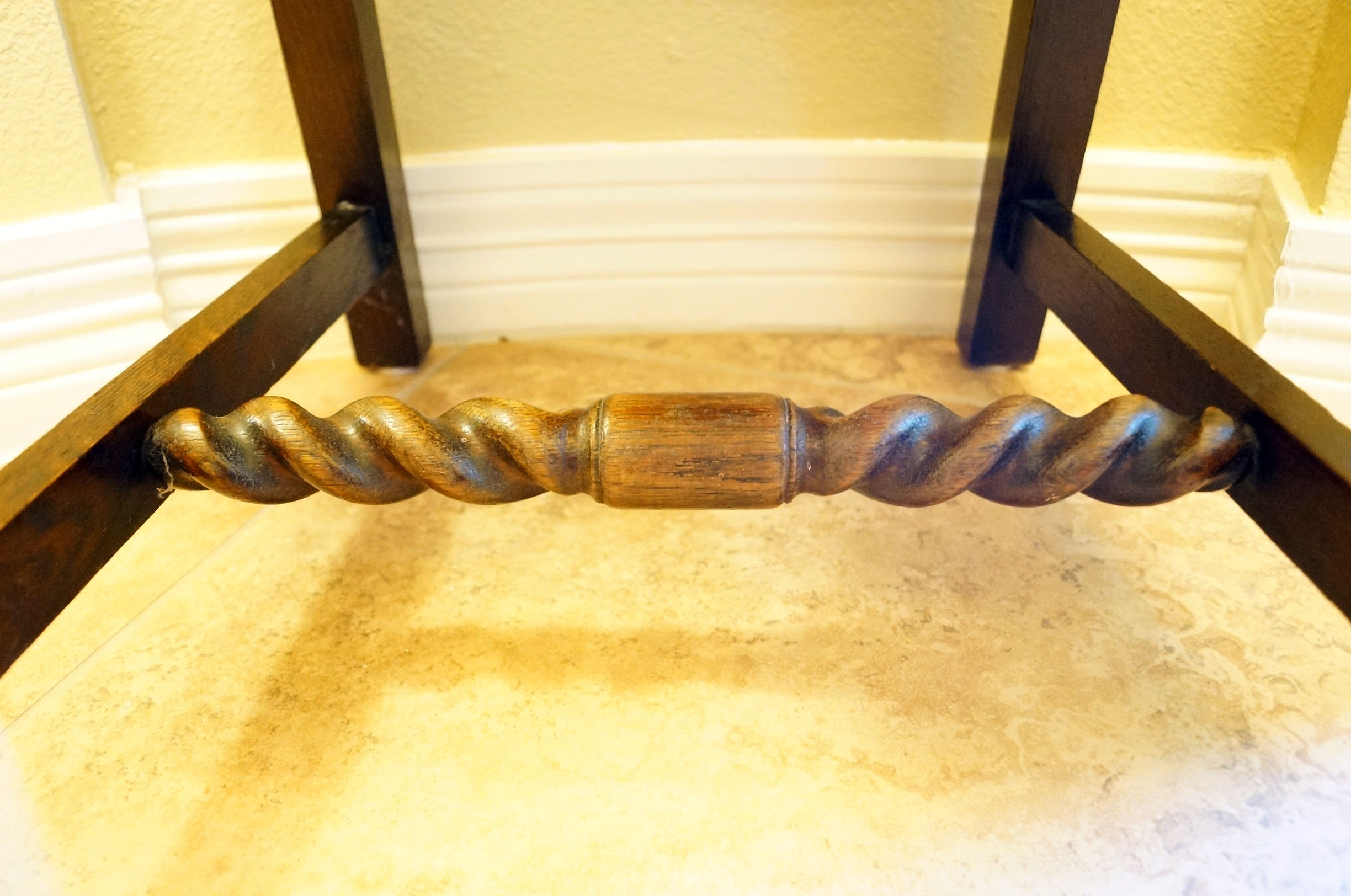 Antique Jacobean Barley Twist Chair