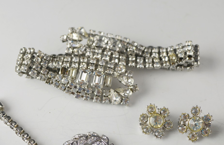 Sparkling Rhinestone Costume Jewelry Collection