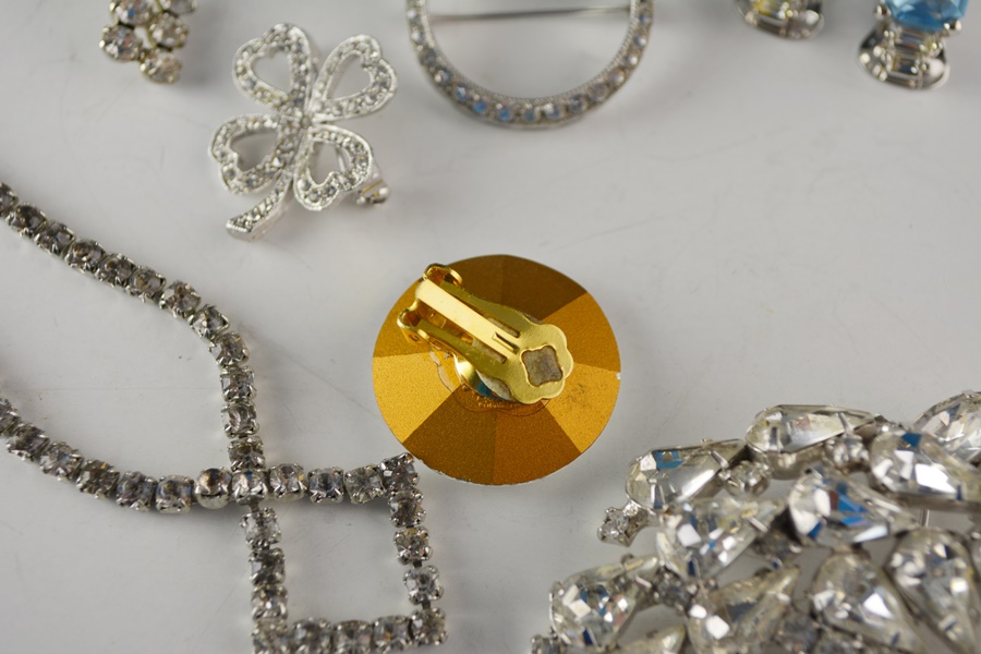 Sparkling Rhinestone Costume Jewelry Collection