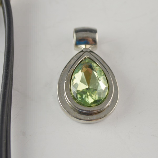 Brighton Bracelet, Flexible Choker and Pear Shape Costume Pendant