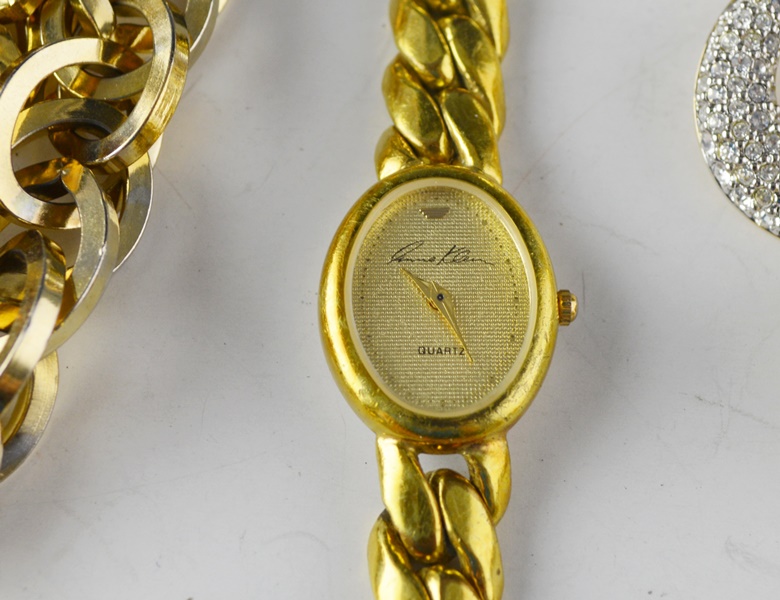 Gold Tone Costume Jewelry Collection