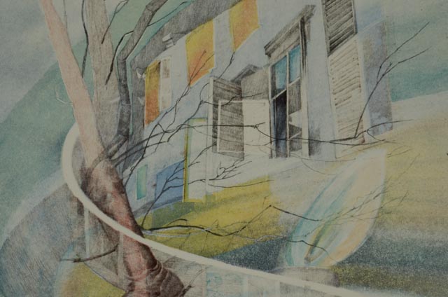 Anton Krajnc Artist's Proof Hand-Pulled Lithograph