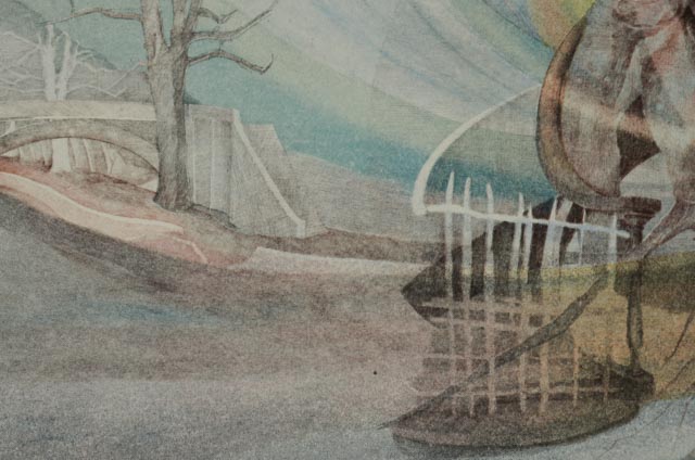 Anton Krajnc Artist's Proof Hand-Pulled Lithograph