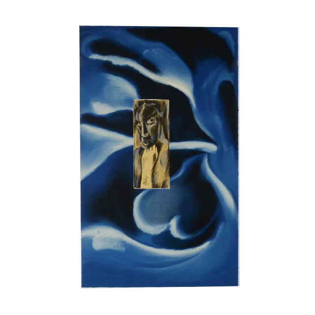 Sandro Chia Artist's Proof Hand-Pulled Lithograph "Topo"