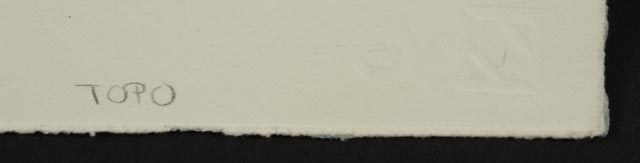 Sandro Chia Artist's Proof Hand-Pulled Lithograph "Topo"