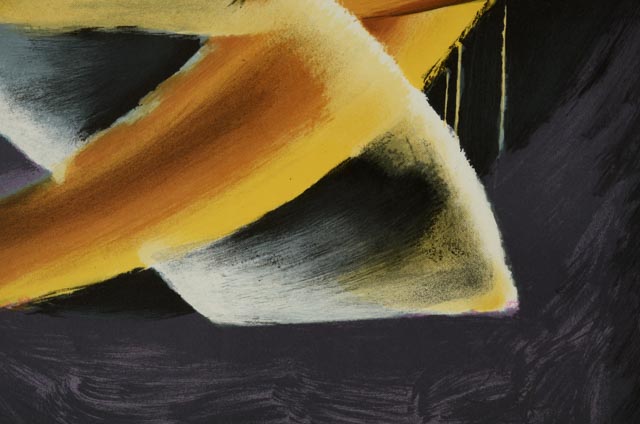 Sandro Chia LE Hand-Pulled Lithograph "Man with Four Eyes"