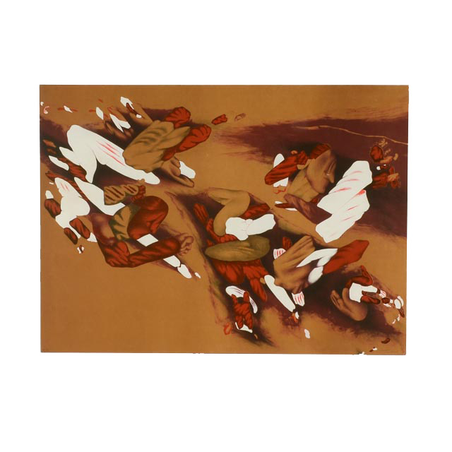 Mario Toral Hand-Pulled Artist's Proof Lithograph