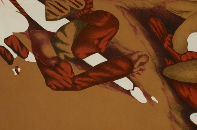 Mario Toral Hand-Pulled Artist's Proof Lithograph