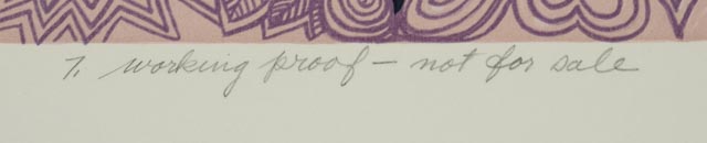 Alice Asmar Hand-Pulled Lithograph "Mystic Rose"