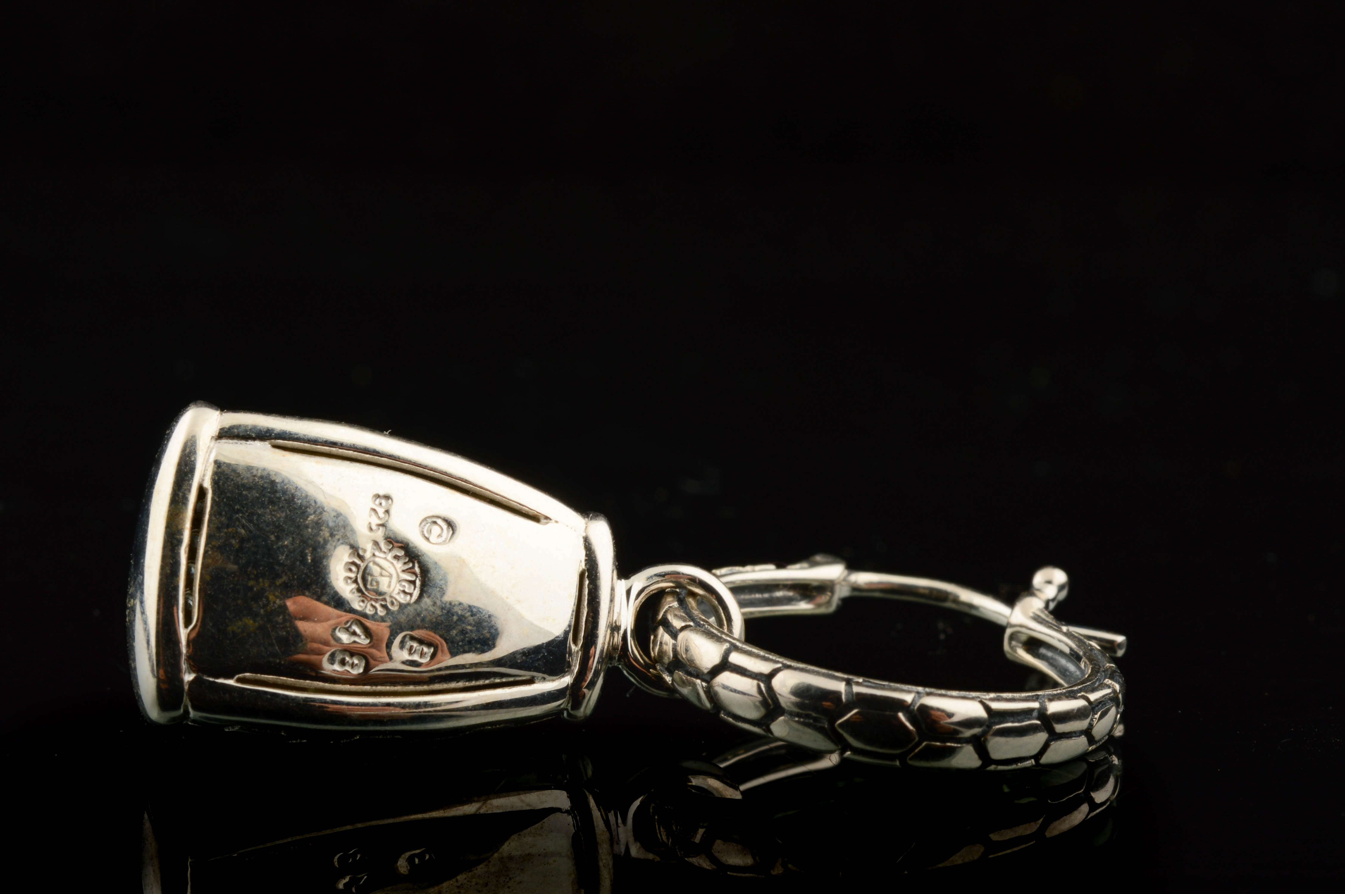 Asch Grossbardt Sterling Silver Semi-Precious Gem Stones Earrings