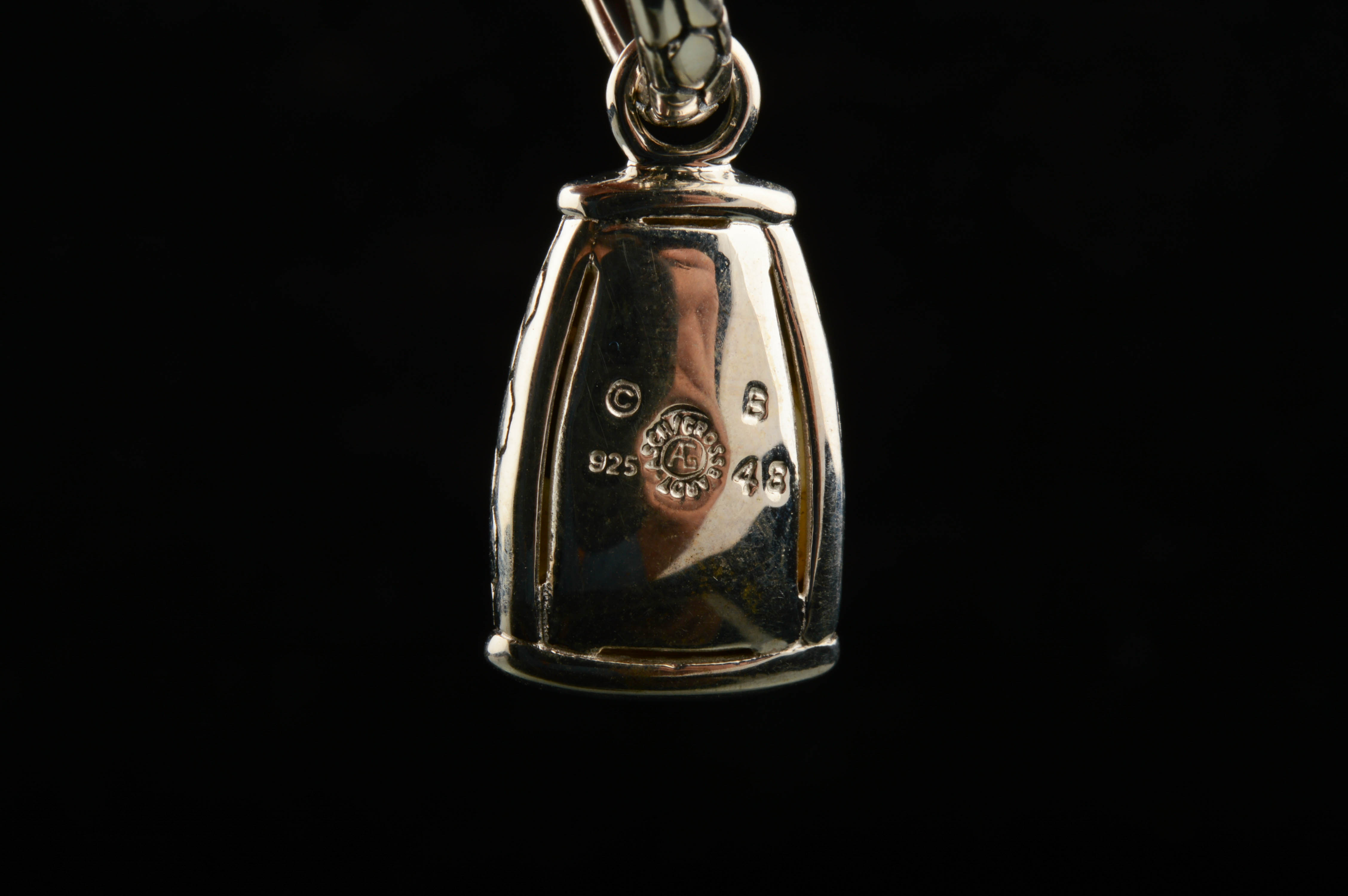 Asch Grossbardt Sterling Silver Semi-Precious Gem Stones Earrings