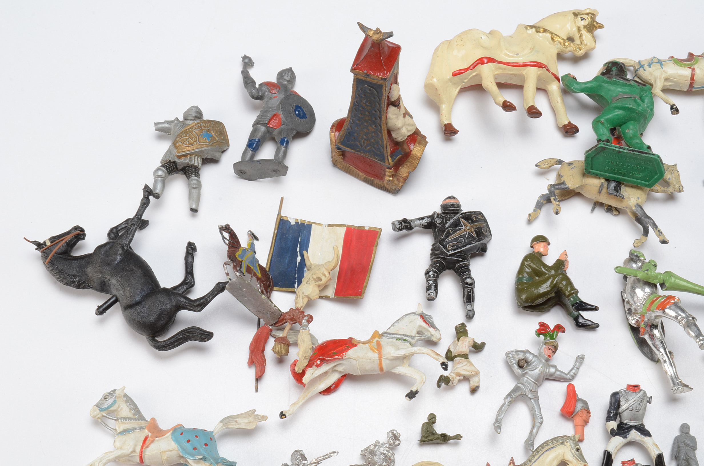 Collection of Lead and Plastic Soldier Toys