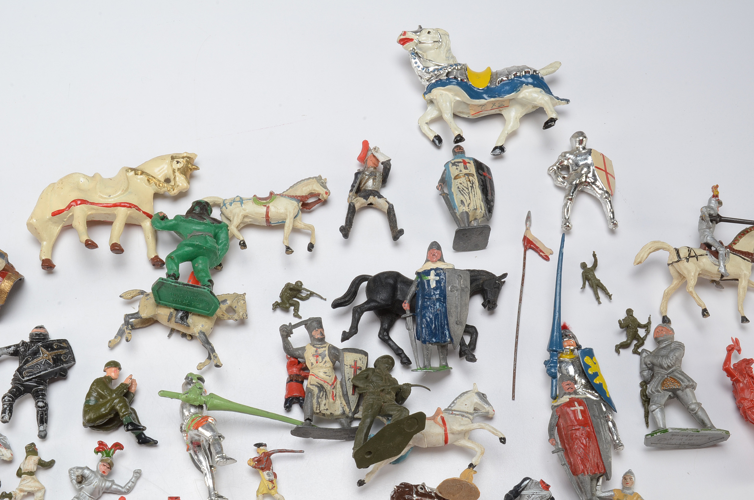 Collection of Lead and Plastic Soldier Toys