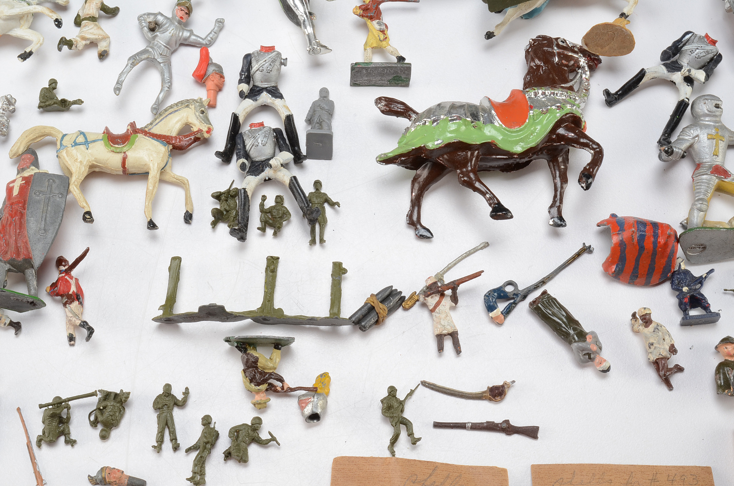 Collection of Lead and Plastic Soldier Toys