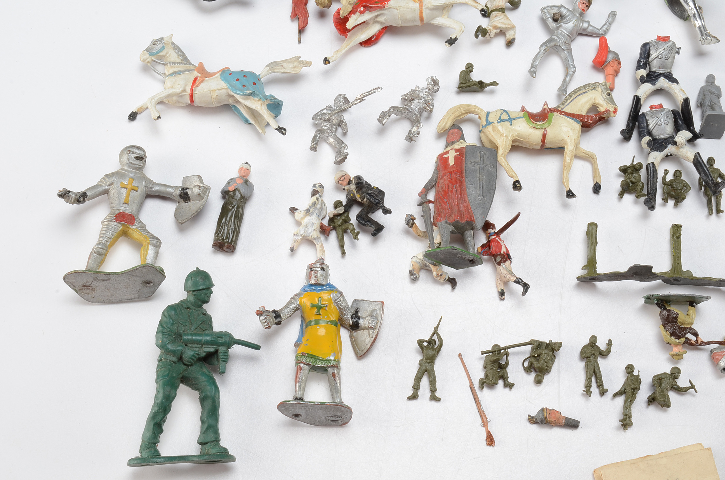 Collection of Lead and Plastic Soldier Toys