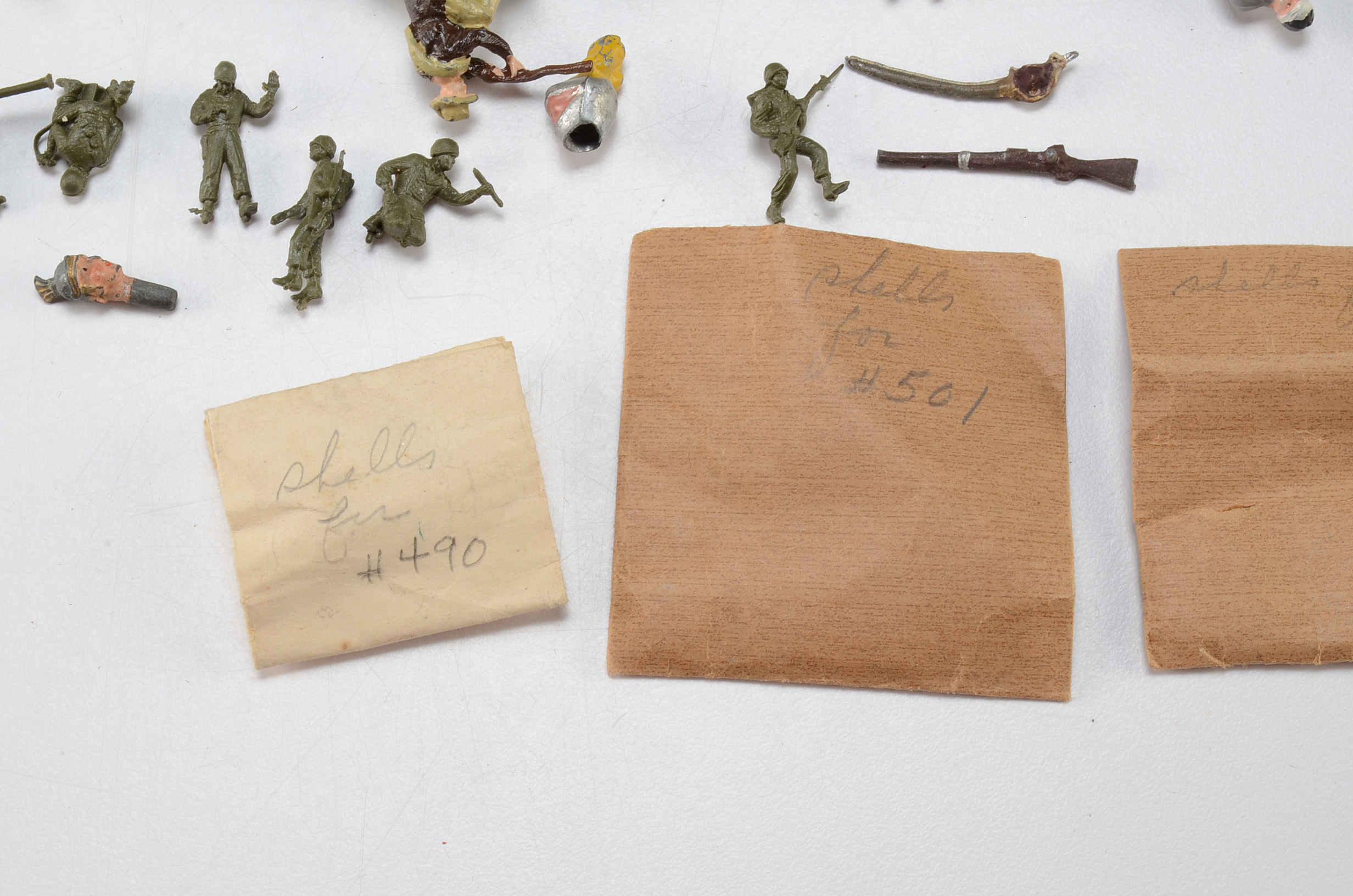 Collection of Lead and Plastic Soldier Toys