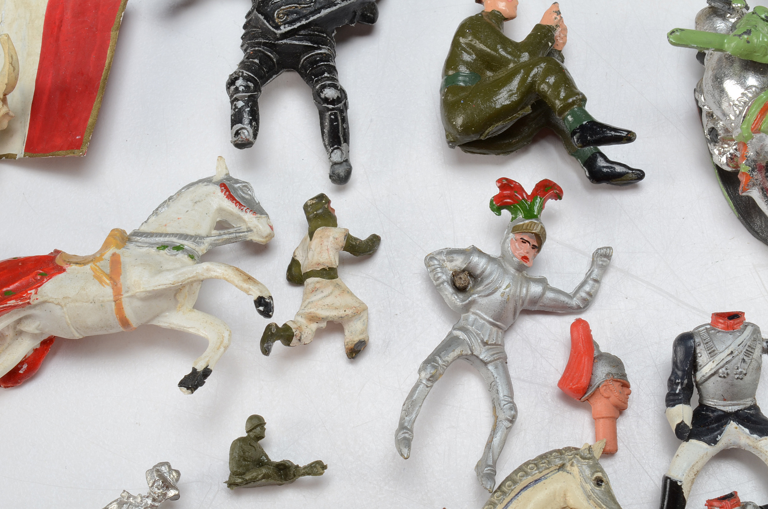 Collection of Lead and Plastic Soldier Toys
