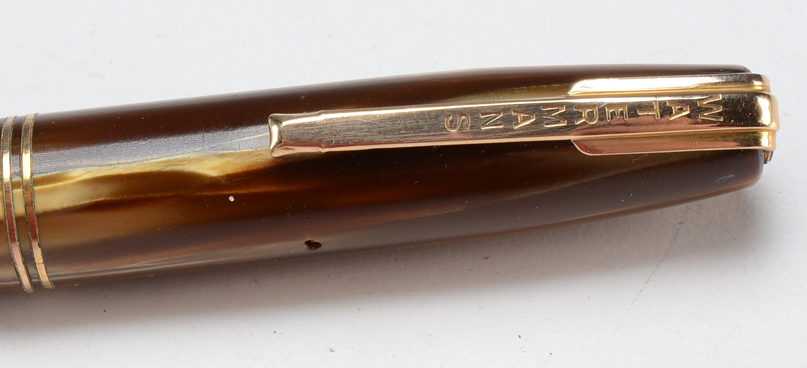 Vintage Waterman Stalwart Fountain Pen with 14K Yellow Gold Nib