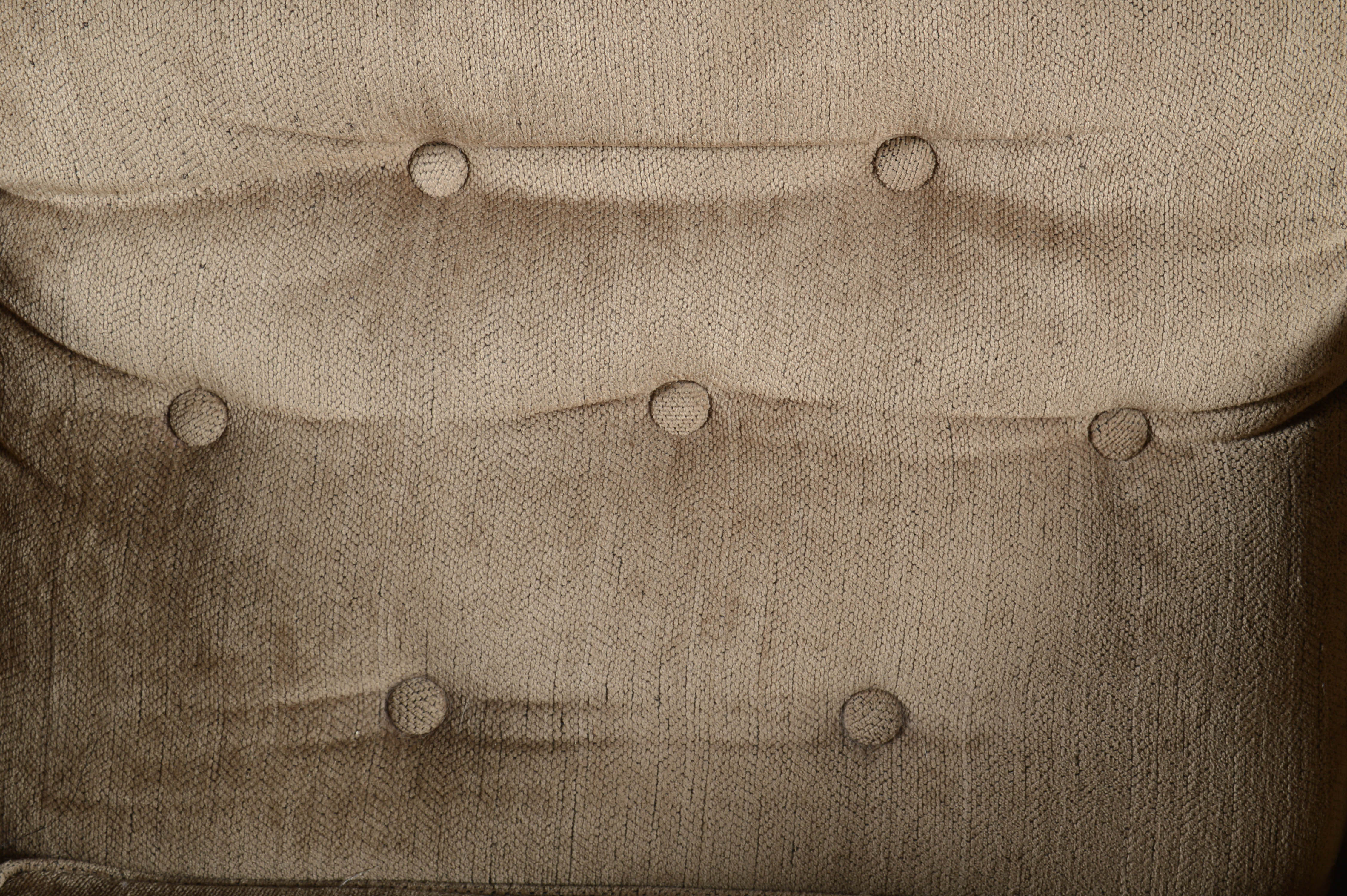 Velour Upholstered Club Chairs