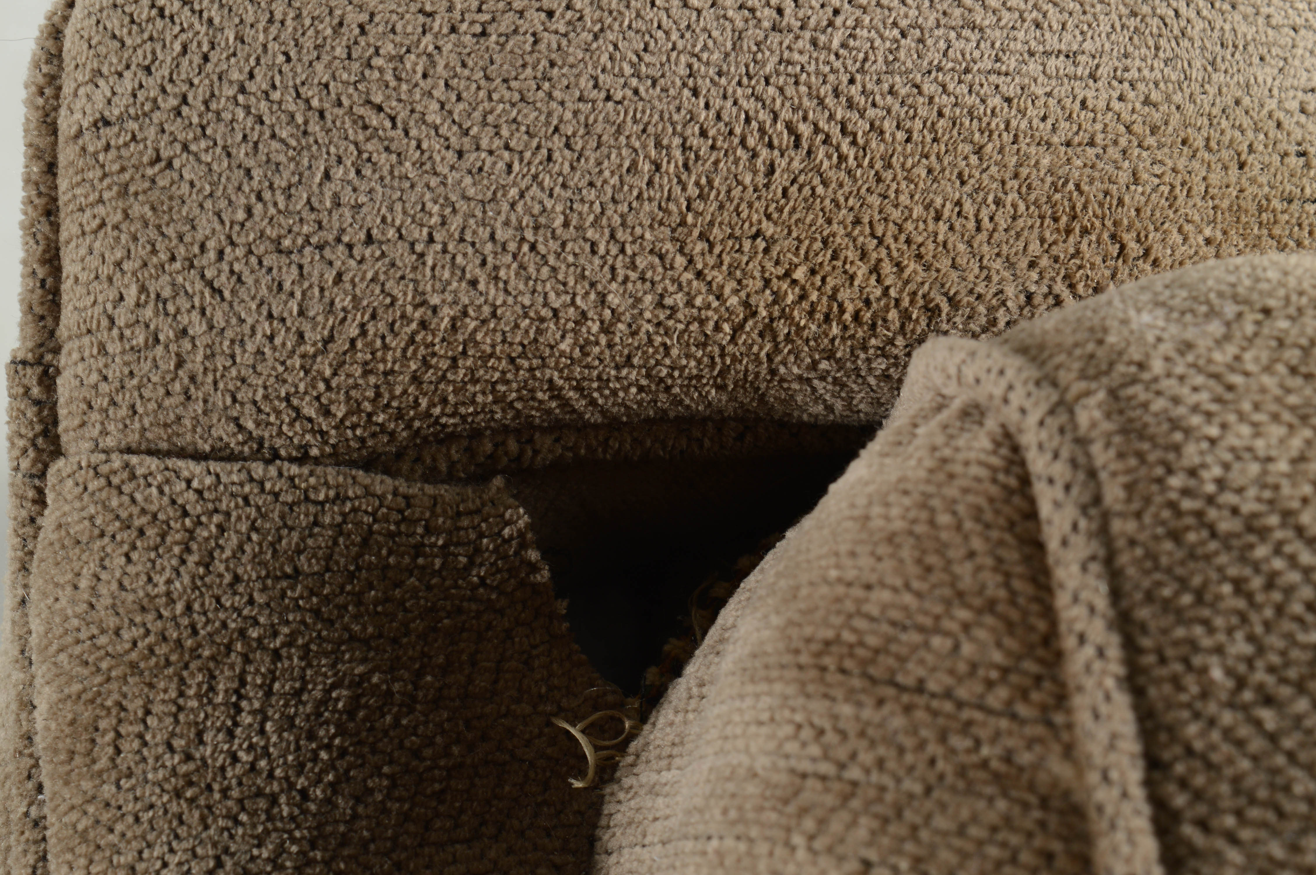 Velour Upholstered Club Chairs