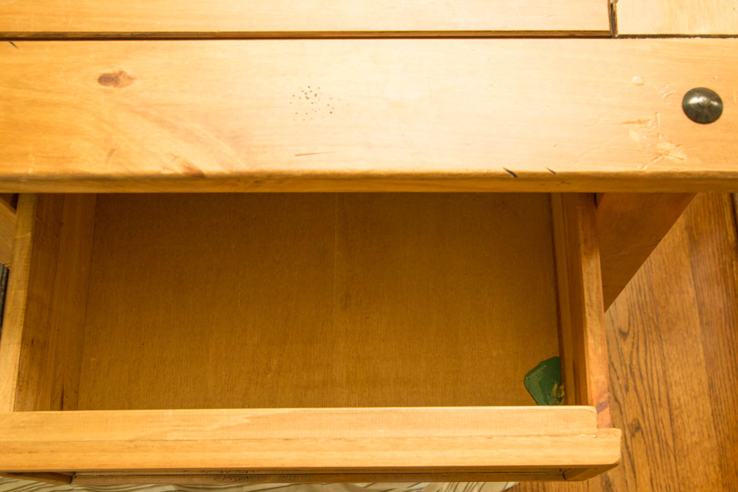 Pier 1 Imports Pine Side Table