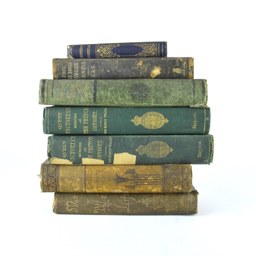 Mid and Late 19th Century Books