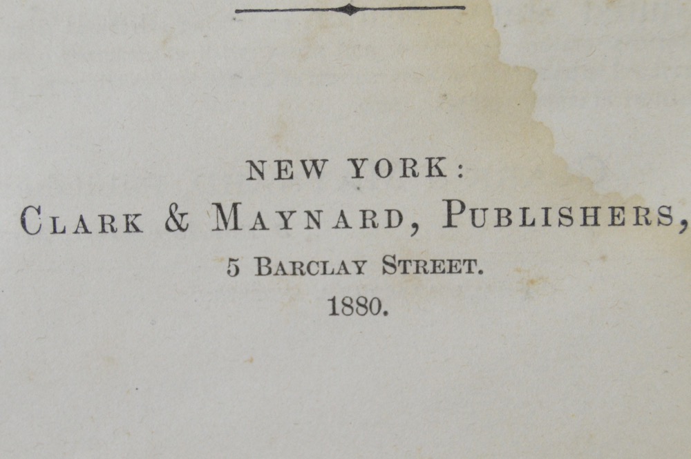 Mid and Late 19th Century Books