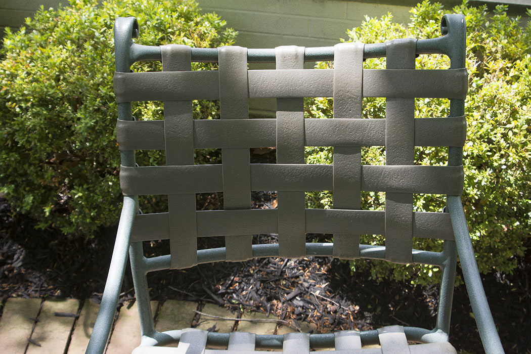 Brown Jordan "Roma" Patio Chairs and Side Table