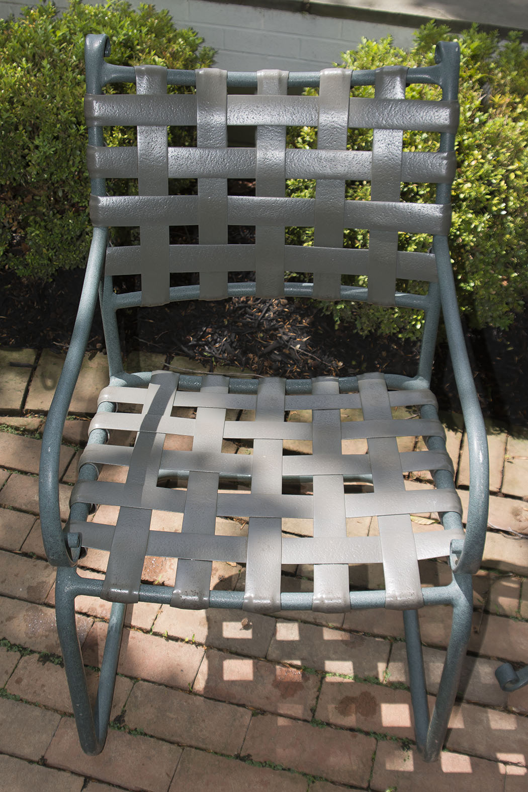 Brown Jordan "Roma" Patio Chairs and Side Table