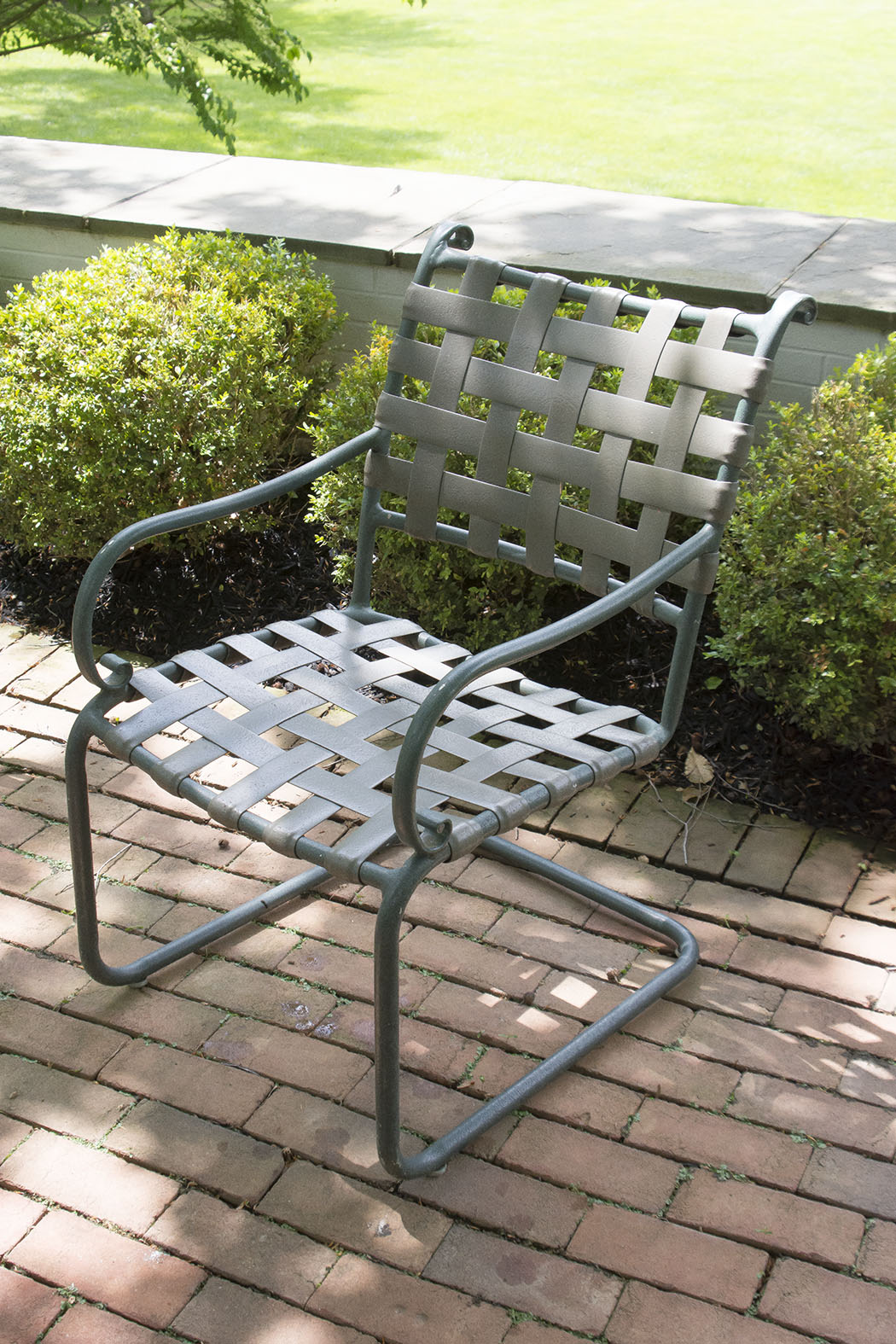 Brown Jordan "Roma" Patio Chairs and Side Table