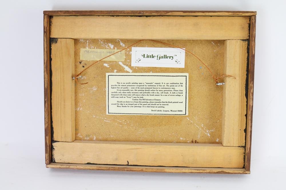 Group of Water-Themed Framed Art