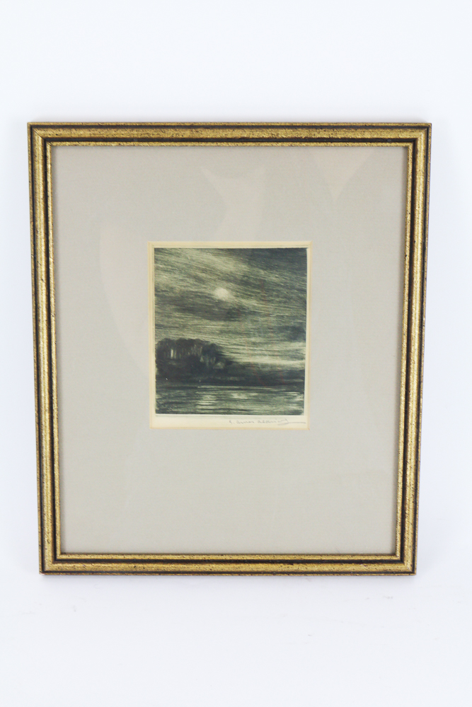 Group of Water-Themed Framed Art