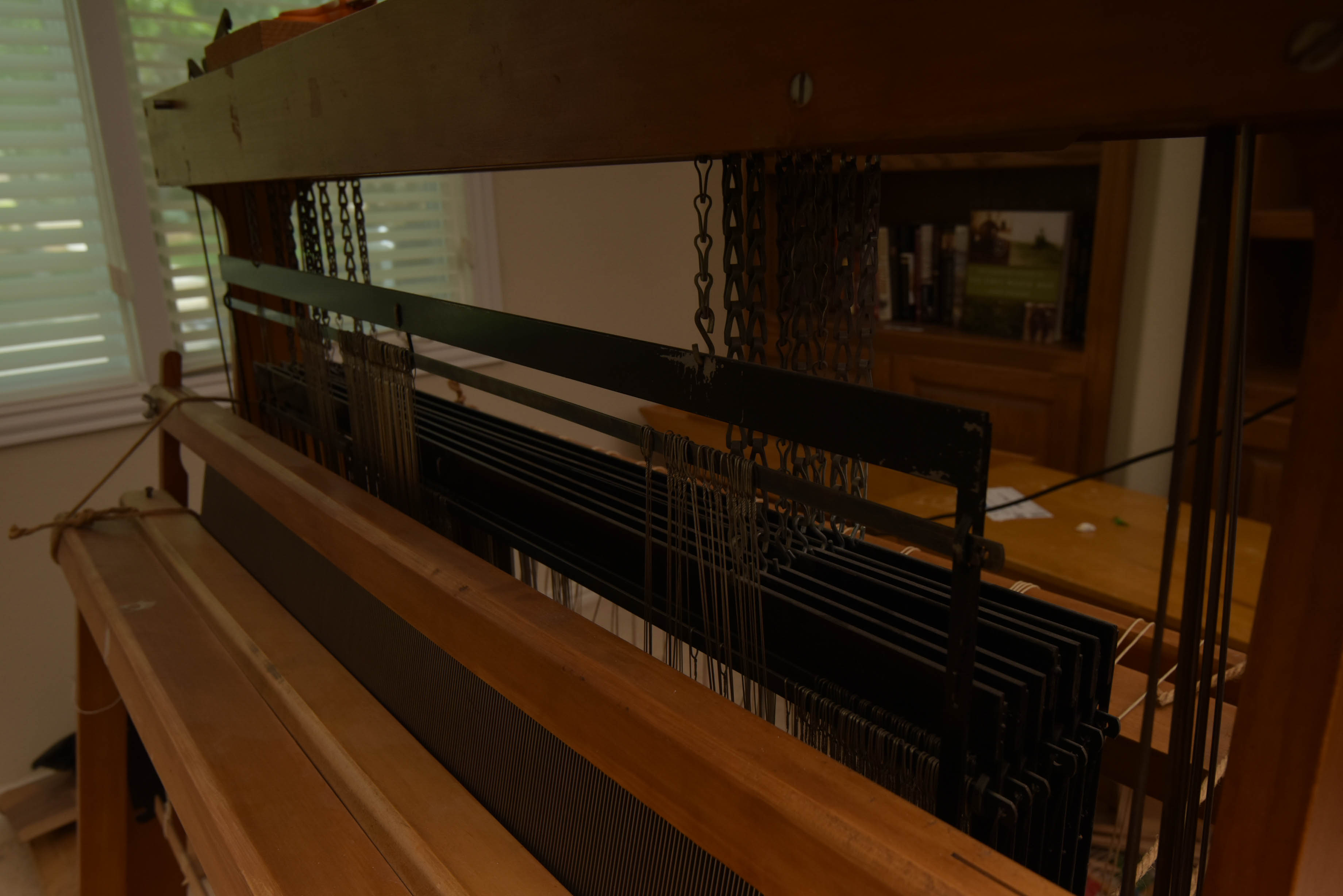 Wooden Foot Treadle Floor Loom