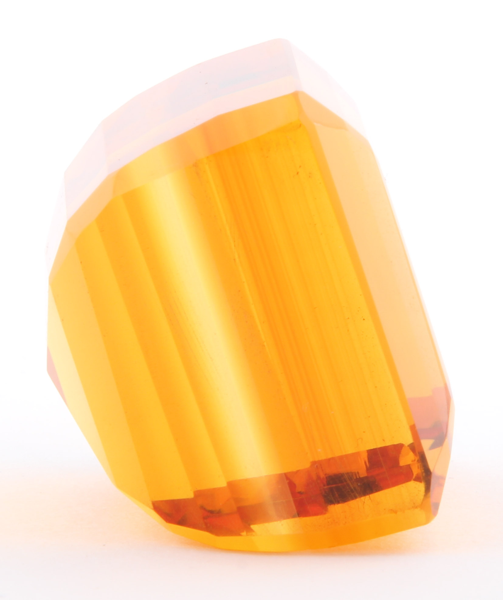 226.35 CTW Loose Orange Citrine Stone