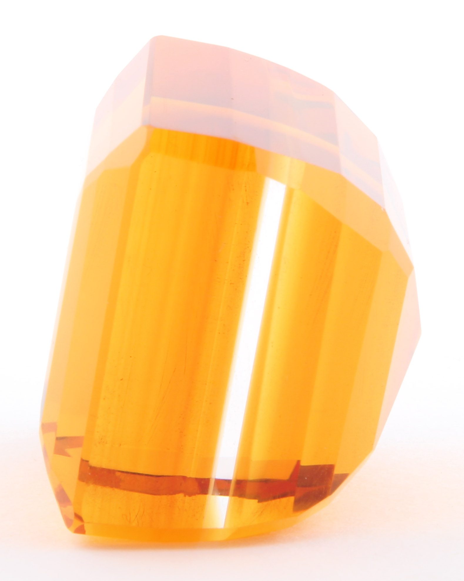 226.35 CTW Loose Orange Citrine Stone