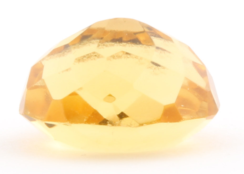 12.10 CTW Loose Yellow Citrine Stone