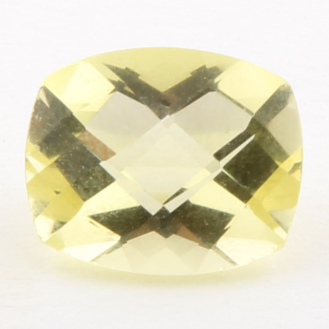 3.74 CT Facet Cut Lemon Quartz